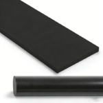 PPSU Black Extruded Rods