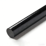 Black PPS Extruded Rods